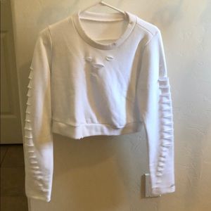 Alo yoga cropped sweatshirt